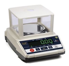 Wysoka czytelność Precyzyjna równowaga elektroniczna Dwa wiersze Wyświetlacz dokładność 0.1g Czytelność 0.01g