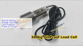 Pojedyncza belka ścinana odporna na olej o udźwigu 300 kg